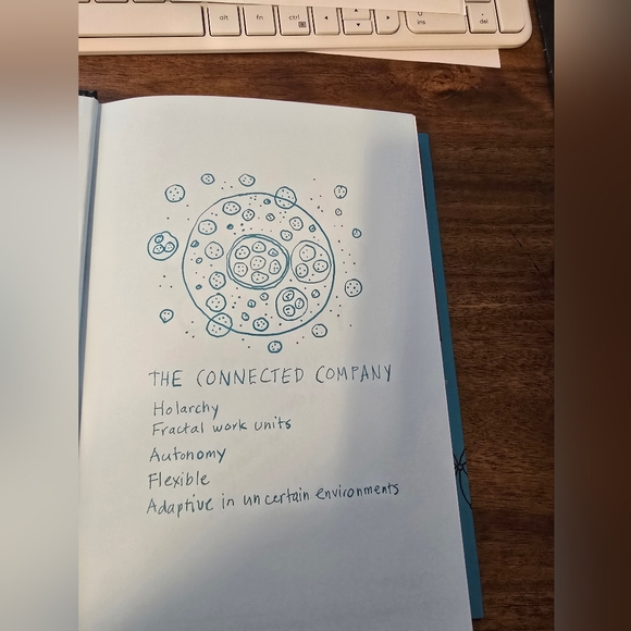 Hardcover The Connected Company book by Fave Gray. Excellent condition. - Picture 5 of 5